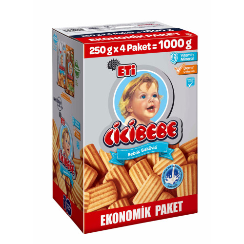 Eti Cicibebe Bisküvi 1000 Gr.