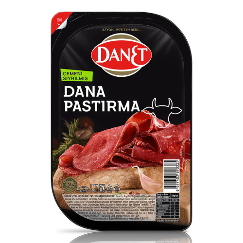 Dilimli Çemensiz Pastırma 70 gr.